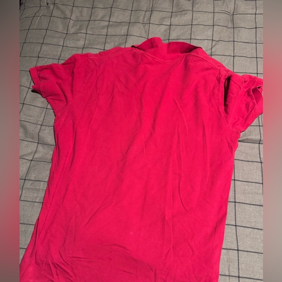 Polo Ralph Lauren Red Polo Shirt XL Classic Fit Pony Logo - Picture 2 of 3